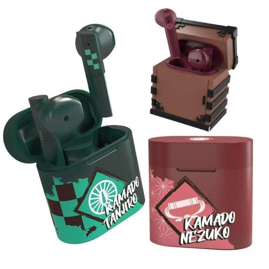 Demon Slayer Kamado Tanjiro Kamado Nezuko True Wireless Bluetooth Earbuds