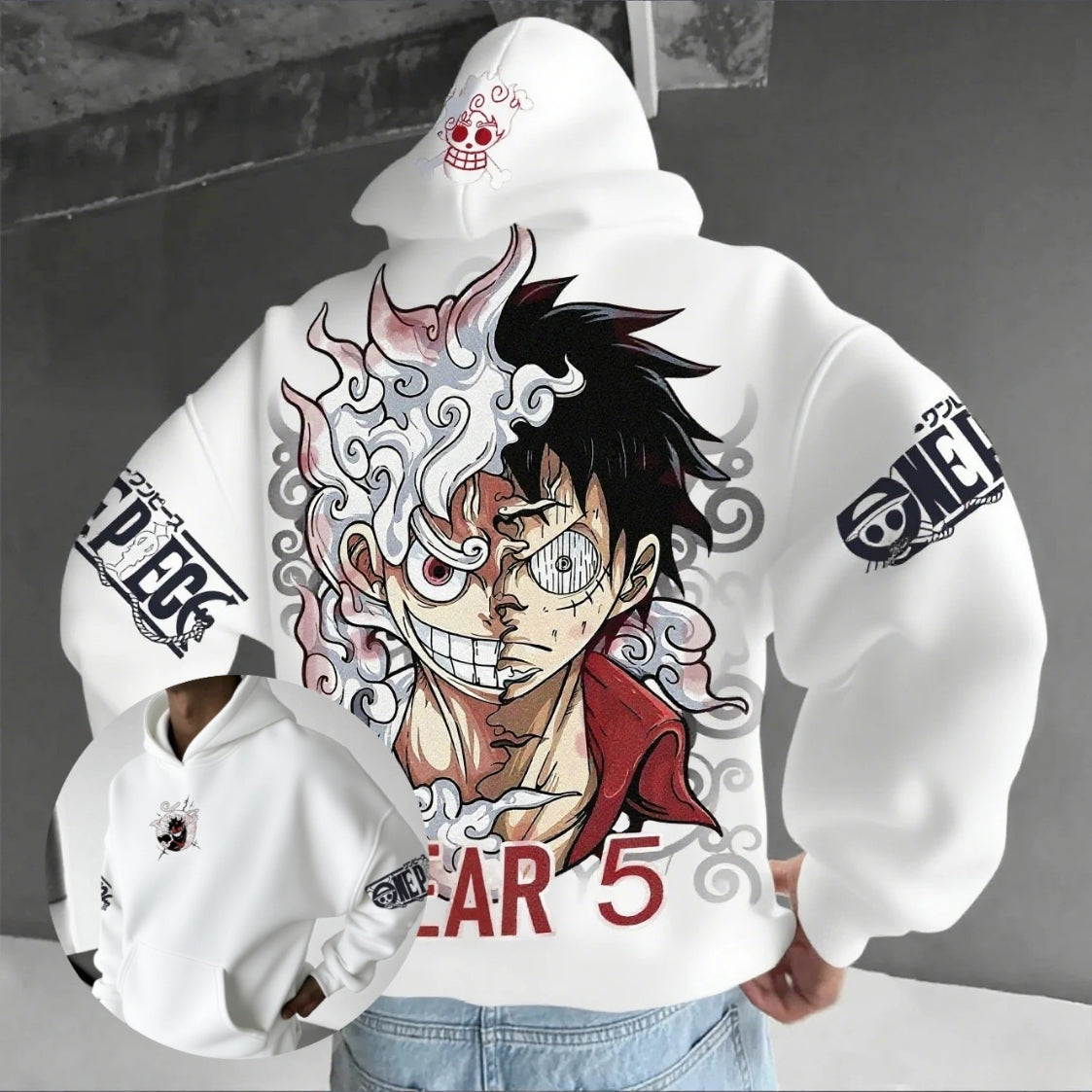 One Piece Luffy Gear 5 Hoodie