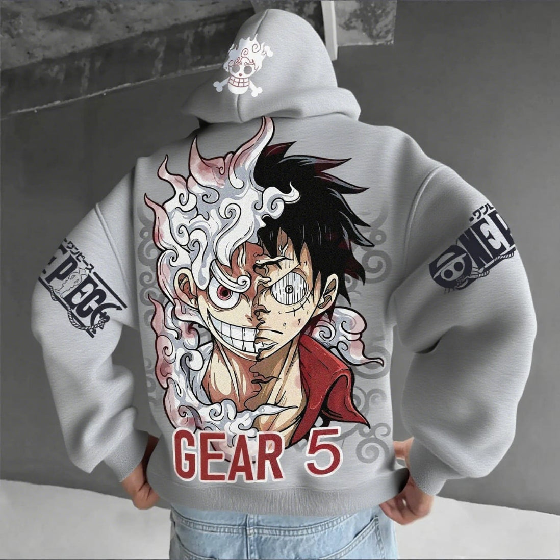 One Piece Luffy Gear 5 Hoodie